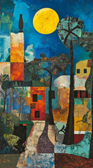 Abstract colorful landscape (2)