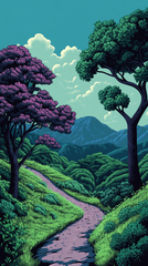 Charles Burns landscape