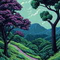 Charles Burns landscape